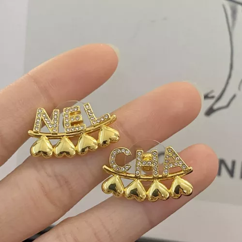 Replica Chanel Earrings For Women #1352454 $29.00 USD for Wholesale