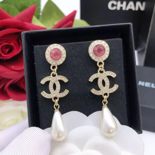 Replica Chanel Earrings For Women #1352526 $29.00 USD for Wholesale