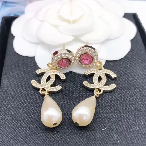 Replica Chanel Earrings For Women #1352526 $29.00 USD for Wholesale
