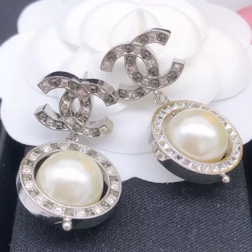 Replica Chanel Earrings For Women #1352527 $32.00 USD for Wholesale