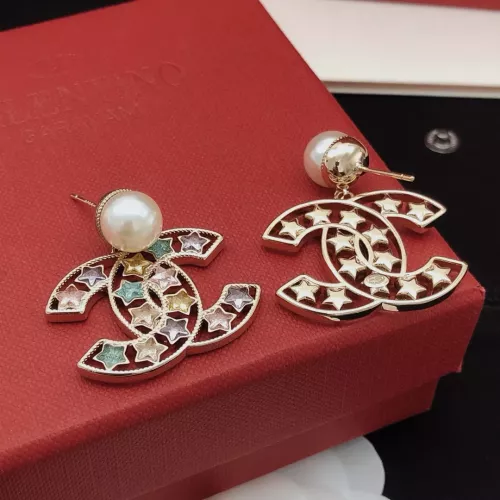 Replica Chanel Earrings For Women #1352564 $34.00 USD for Wholesale