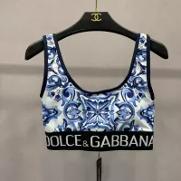 $40.00 USD Dolce & Gabbana D&G Yoga Tracksuits Sleeveless For Women #1341778