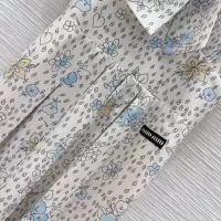 $125.00 USD MIU MIU Dresses Short Sleeved For Women #1342501