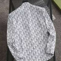 $52.00 USD Christian Dior Shirts Long Sleeved For Men #1343579