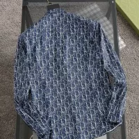 $52.00 USD Christian Dior Shirts Long Sleeved For Men #1343580