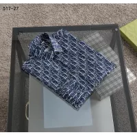 $52.00 USD Christian Dior Shirts Long Sleeved For Men #1343580