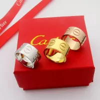$25.00 USD Cartier Rings In Rose Gold #1344530