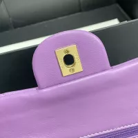 $80.00 USD Chanel AAA Quality Messenger Bags In Gold For Women #1345911