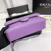 $80.00 USD Chanel AAA Quality Messenger Bags In Silver For Women #1345912