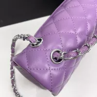 $80.00 USD Chanel AAA Quality Messenger Bags In Silver For Women #1345912