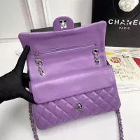 $80.00 USD Chanel AAA Quality Messenger Bags In Silver For Women #1345912
