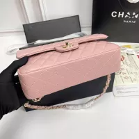 $80.00 USD Chanel AAA Quality Messenger Bags In Gold For Women #1345915
