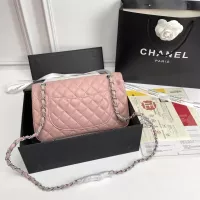 $80.00 USD Chanel AAA Quality Messenger Bags In Silver For Women #1345916