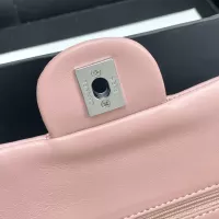$80.00 USD Chanel AAA Quality Messenger Bags In Silver For Women #1345916