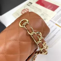 $80.00 USD Chanel AAA Quality Messenger Bags In Gold For Women #1345917