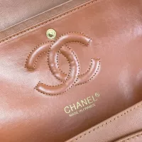 $80.00 USD Chanel AAA Quality Messenger Bags In Gold For Women #1345917