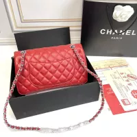 $80.00 USD Chanel AAA Quality Messenger Bags In Silver For Women #1345924