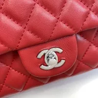 $80.00 USD Chanel AAA Quality Messenger Bags In Silver For Women #1345924