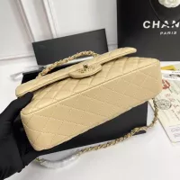$80.00 USD Chanel AAA Quality Messenger Bags In Gold For Women #1345926