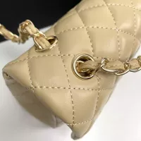 $80.00 USD Chanel AAA Quality Messenger Bags In Gold For Women #1345926
