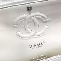 $80.00 USD Chanel AAA Quality Messenger Bags In Silver For Women #1345929