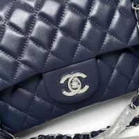 $80.00 USD Chanel AAA Quality Messenger Bags In Silver For Women #1345936