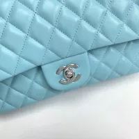 $80.00 USD Chanel AAA Quality Messenger Bags In Silver For Women #1345938