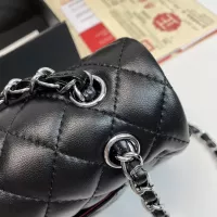 $80.00 USD Chanel AAA Quality Messenger Bags In Silver For Women #1345940