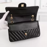 $80.00 USD Chanel AAA Quality Messenger Bags In Gold For Women #1345943