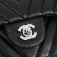 $80.00 USD Chanel AAA Quality Messenger Bags In Silver For Women #1345944