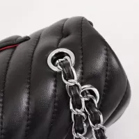 $80.00 USD Chanel AAA Quality Messenger Bags In Silver For Women #1345944