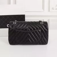 $80.00 USD Chanel AAA Quality Messenger Bags In Silver For Women #1345944