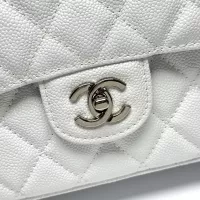 $98.00 USD Chanel AAA Quality Shoulder Bags In Silver For Women #1345954