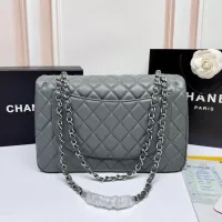 $98.00 USD Chanel AAA Quality Shoulder Bags In Silver For Women #1345960