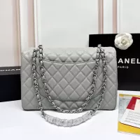 $98.00 USD Chanel AAA Quality Shoulder Bags In Silver For Women #1345961