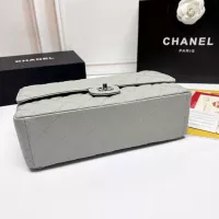 $98.00 USD Chanel AAA Quality Shoulder Bags In Silver For Women #1345961