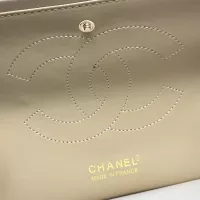 $98.00 USD Chanel AAA Quality Shoulder Bags In Gold For Women #1345964