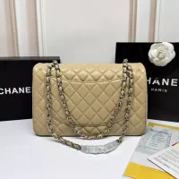 $98.00 USD Chanel AAA Quality Shoulder Bags In Silver For Women #1345967