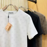 $80.00 USD MIU MIU T-Shirts Short Sleeved For Men #1346380