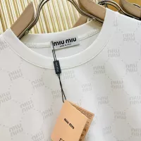 $80.00 USD MIU MIU T-Shirts Short Sleeved For Men #1346380