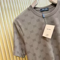 $80.00 USD MIU MIU T-Shirts Short Sleeved For Men #1346381