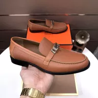 $100.00 USD Hermes Leather Shoes For Men #1347409