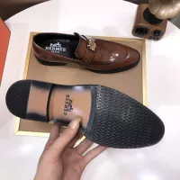 $92.00 USD Hermes Leather Shoes For Men #1347412