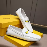 $80.00 USD Fendi Leather Shoes For Men #1347414