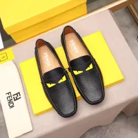 $80.00 USD Fendi Leather Shoes For Men #1347417
