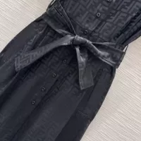 $80.00 USD Fendi Dresses Short Sleeved For Women #1347437