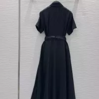 $80.00 USD Fendi Dresses Short Sleeved For Women #1347437