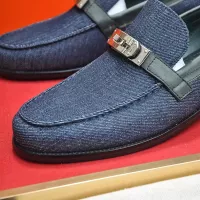 $98.00 USD Hermes Leather Shoes For Men #1347438