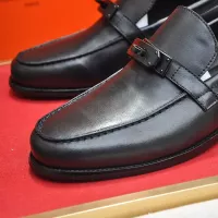 $98.00 USD Hermes Leather Shoes For Men #1347439