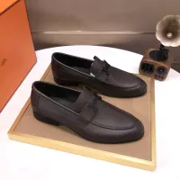 $100.00 USD Hermes Leather Shoes For Men #1347445